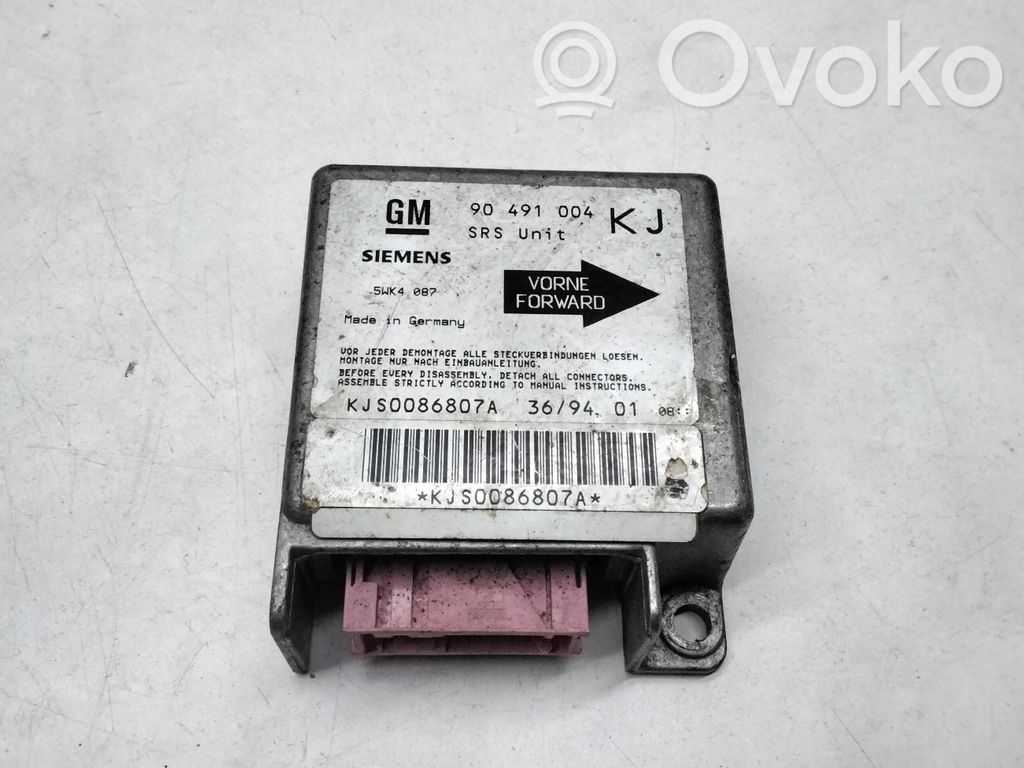 Opel Omega B1 Airbag control unit/module 