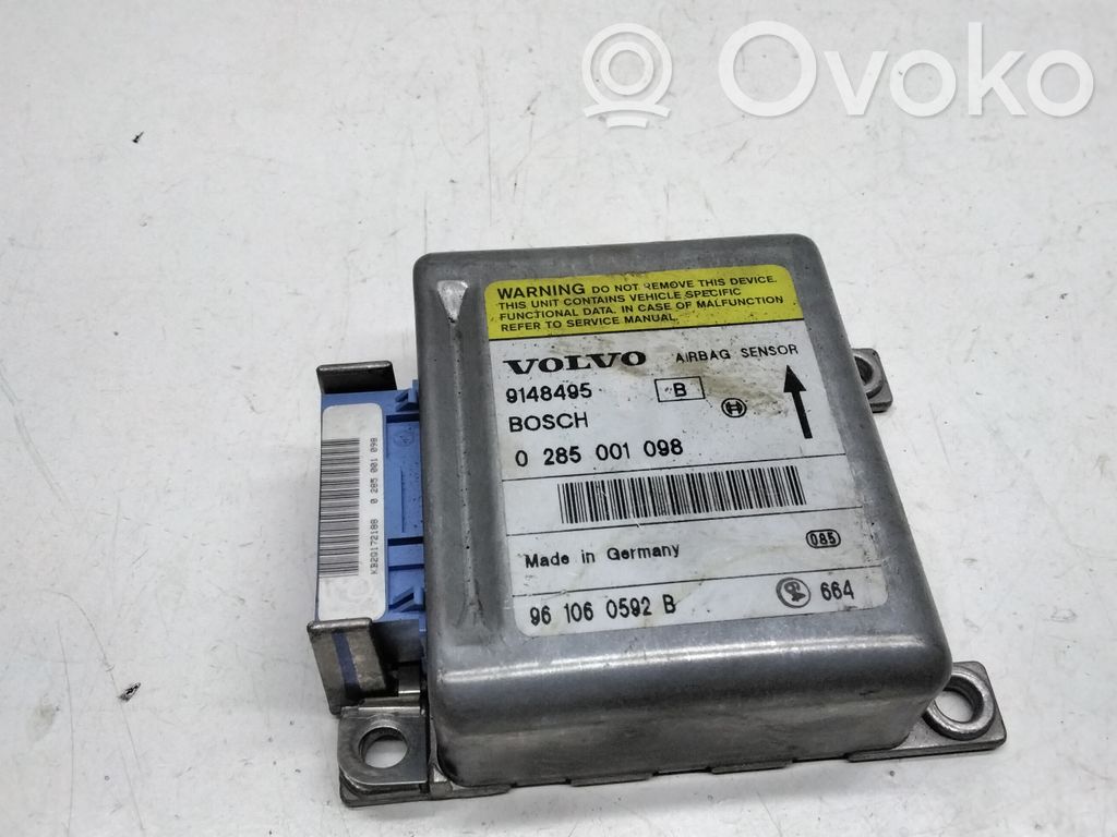 Volvo 850 Airbag control unit/module 