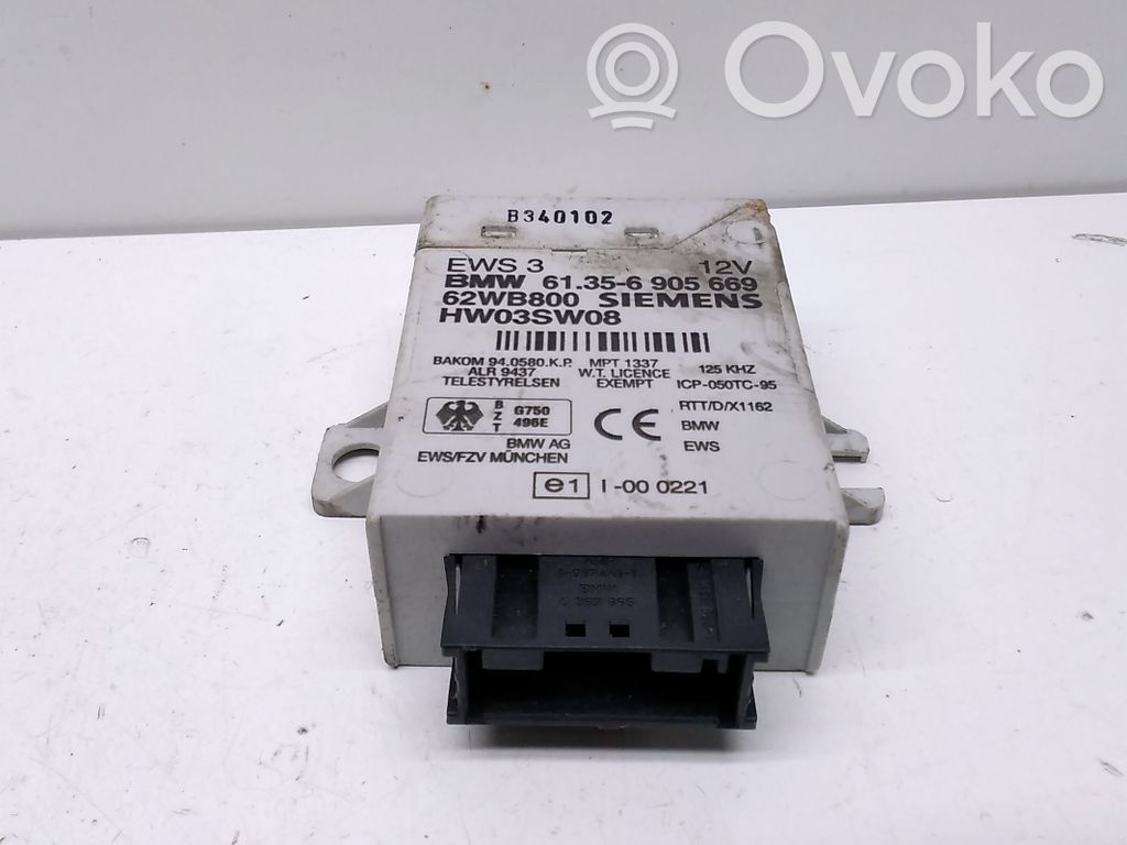 BMW 5 E39 Immobilizer control unit/module 