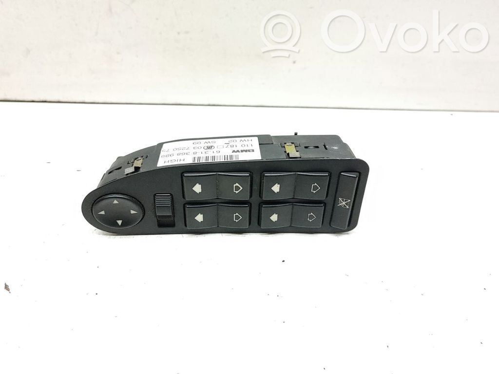 BMW 5 E39 Electric window control switch 