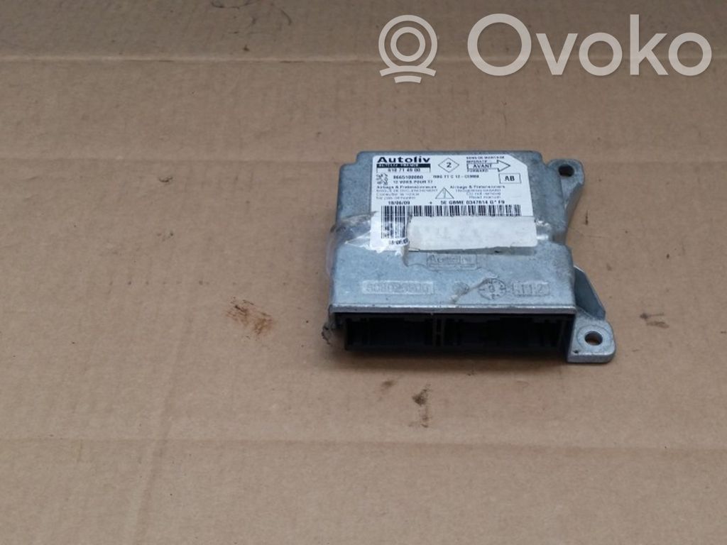 Peugeot 308 Airbag control unit/module 