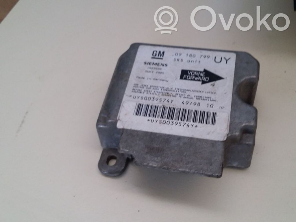Opel Astra G Airbag control unit/module 