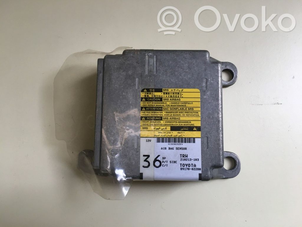 Toyota Corolla E120 E130 Airbag control unit/module 