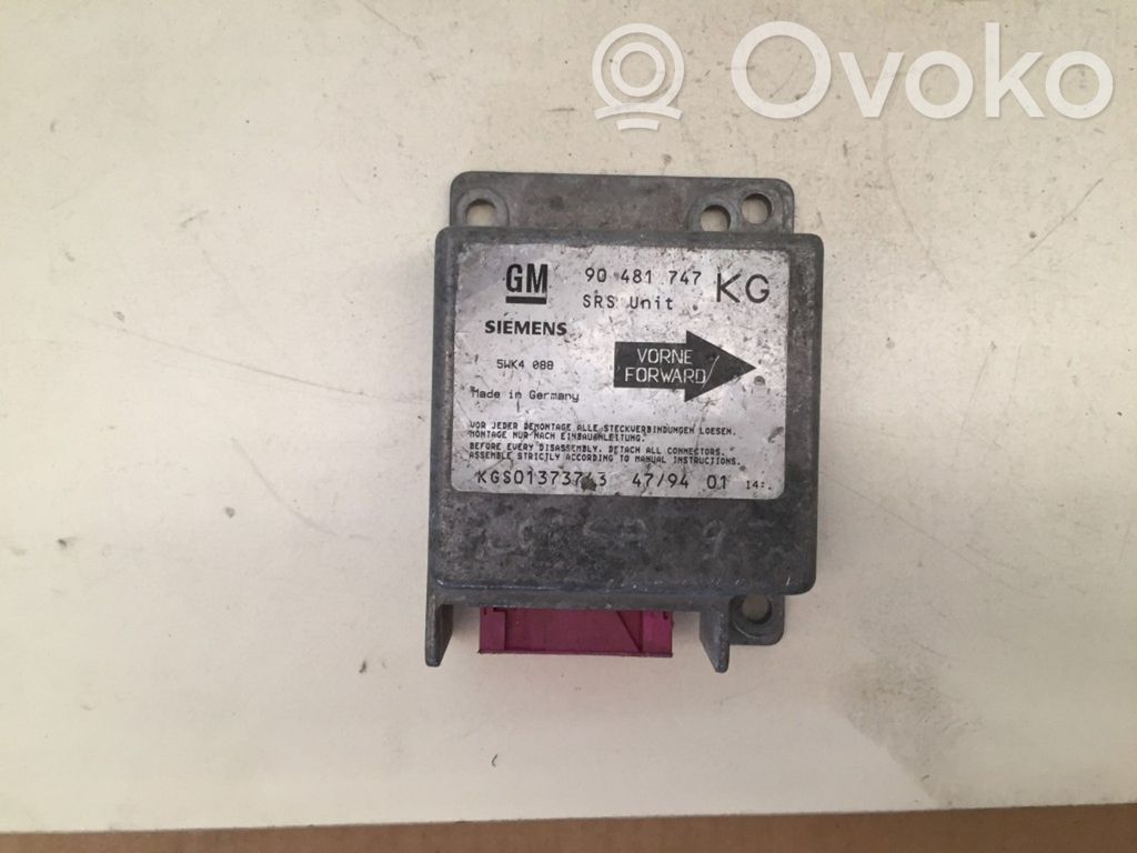 Opel Corsa B Airbag control unit/module 