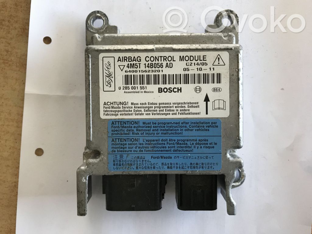 Ford Focus C-MAX Airbag control unit/module 
