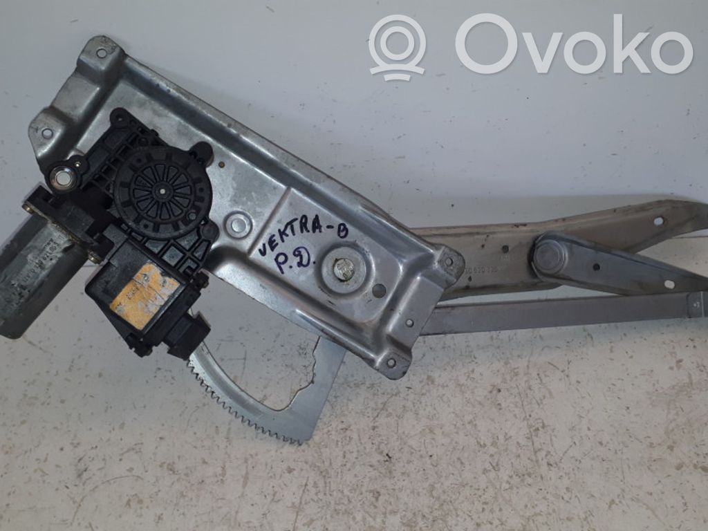 Opel Vectra B Elektryczny podnośnik szyby drzwi przednich 