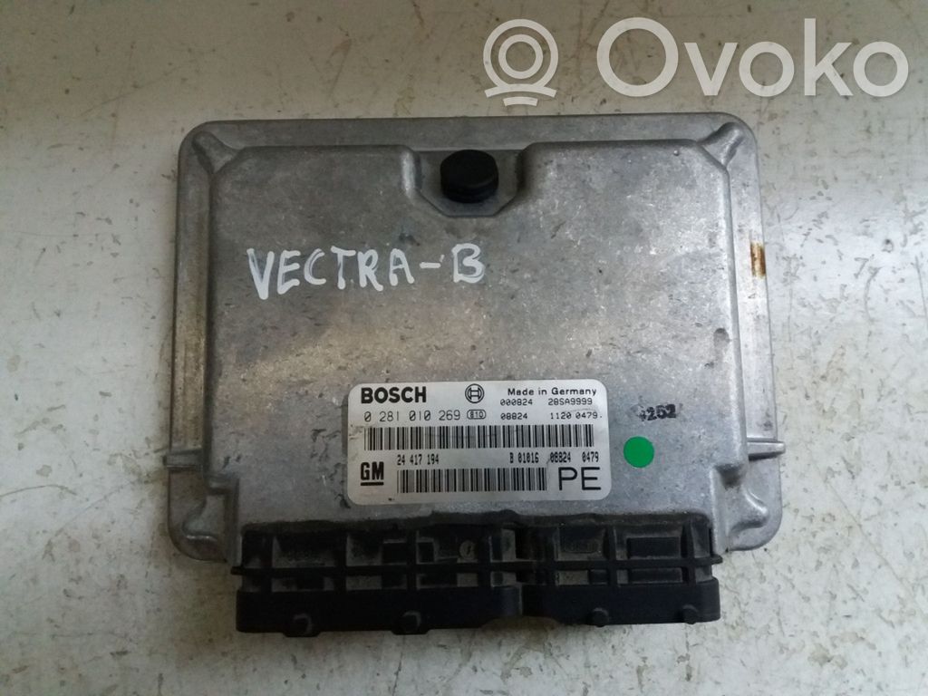 Opel Vectra B Engine control unit/module 