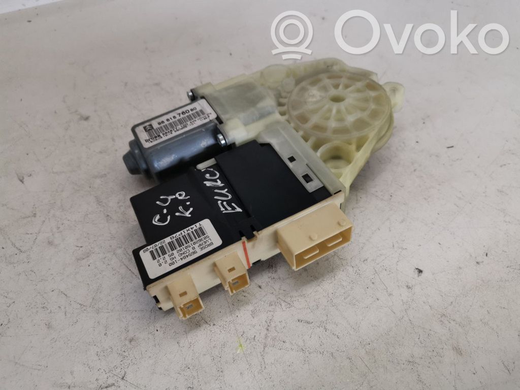 Citroen C4 I Front door window regulator motor 