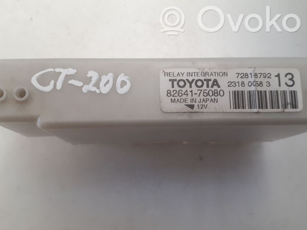 Lexus CT 200H Fuse module 