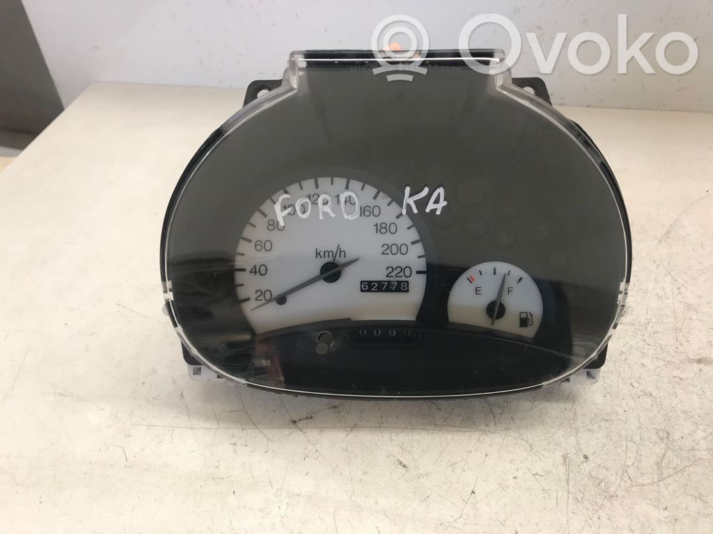 Ford Ka Geschwindigkeitsmesser Cockpit 