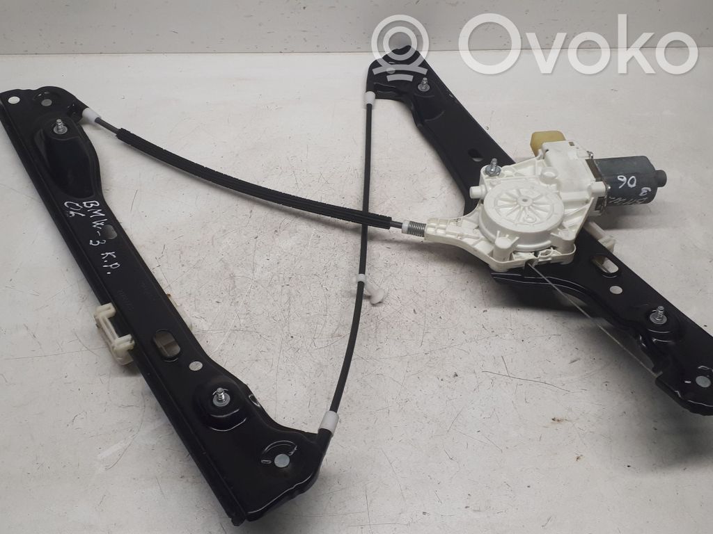 BMW 3 E90 E91 Front door window regulator with motor 
