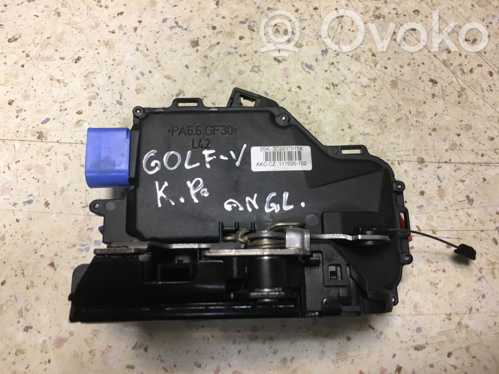 Volkswagen Golf V Zamek drzwi przednich 