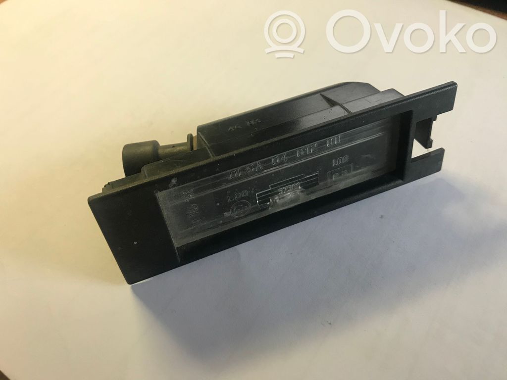 Opel Meriva A Number plate light 