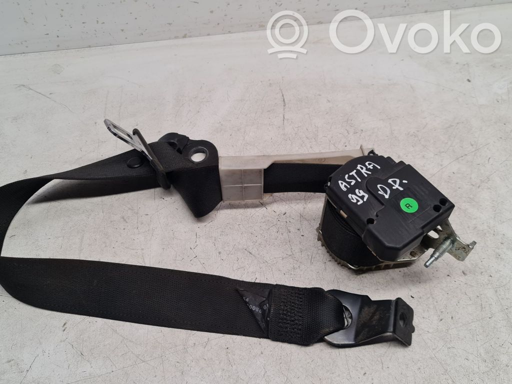 Opel Astra G Cinturón delantero 
