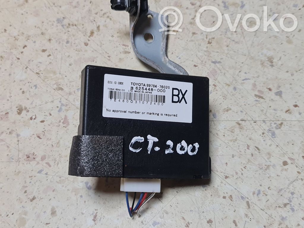 Lexus CT 200H Inne komputery / moduły / sterowniki 