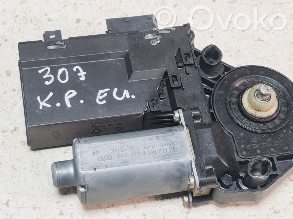 Peugeot 307 Silnik regulatora szyby drzwi przednich 