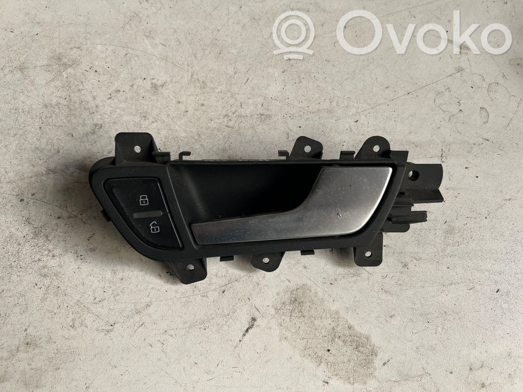Audi A4 S4 B8 8K Klamka wewnętrzna drzwi przednich 