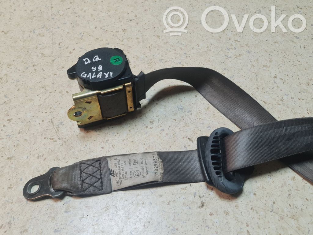 Saugos diržas galinis   7M0857812E,95VW60044AFYBBS