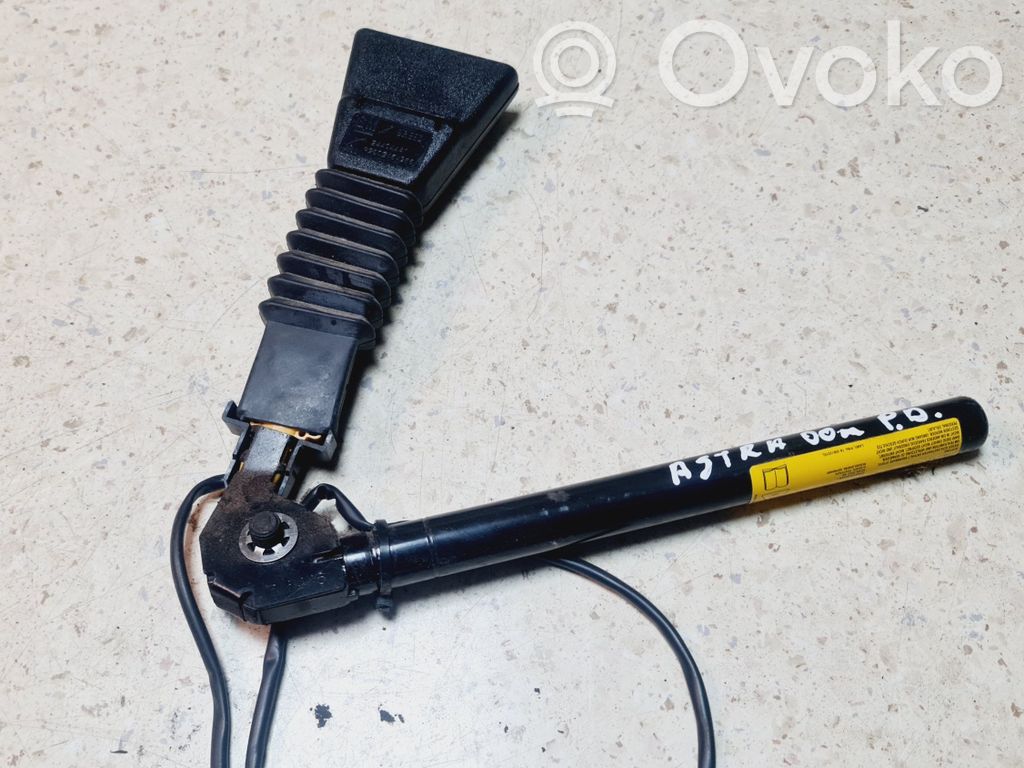 Opel Astra G Hebilla del cinturón delantero 