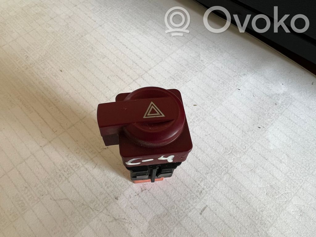 Citroen C4 I Botón interruptor de luz de peligro 