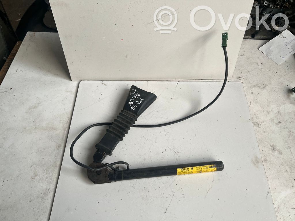 Opel Astra G Hebilla del cinturón delantero 
