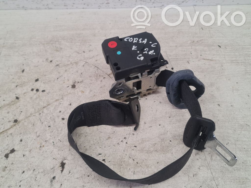 Opel Corsa C Cinturón trasero 