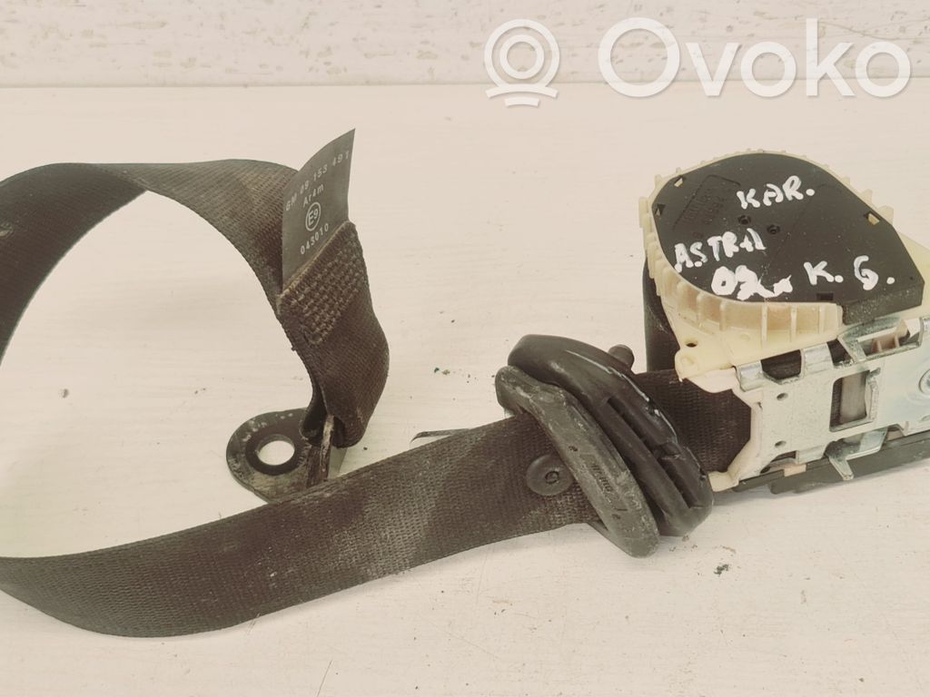 Opel Astra G Cinturón trasero 