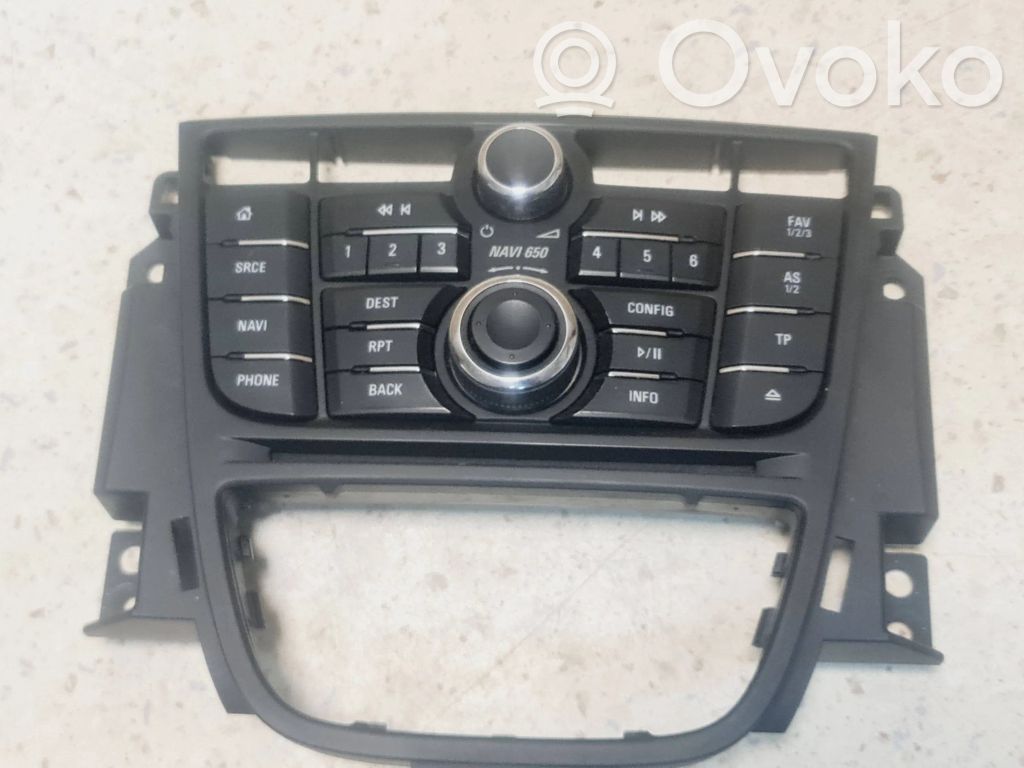 Opel Astra J Radio/CD/DVD/GPS head unit 