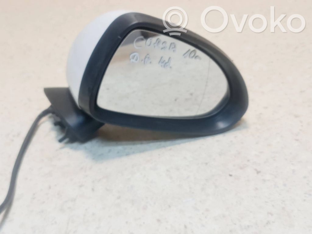 Opel Corsa D Front door electric wing mirror 