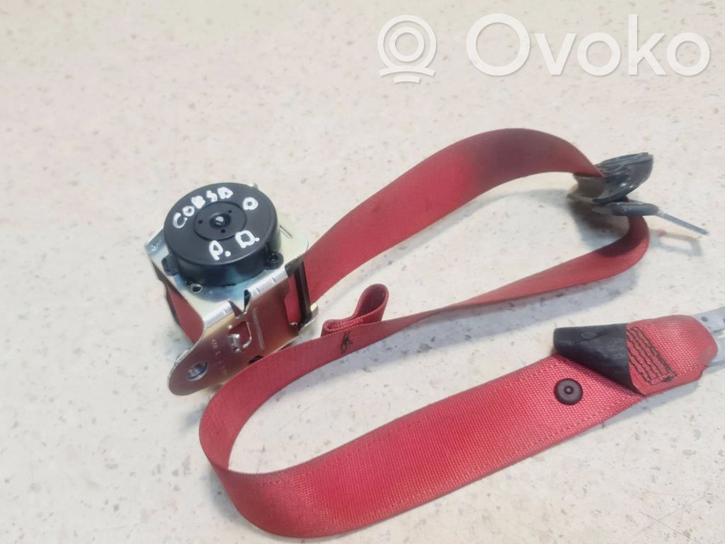 Opel Corsa D Cinturón delantero 