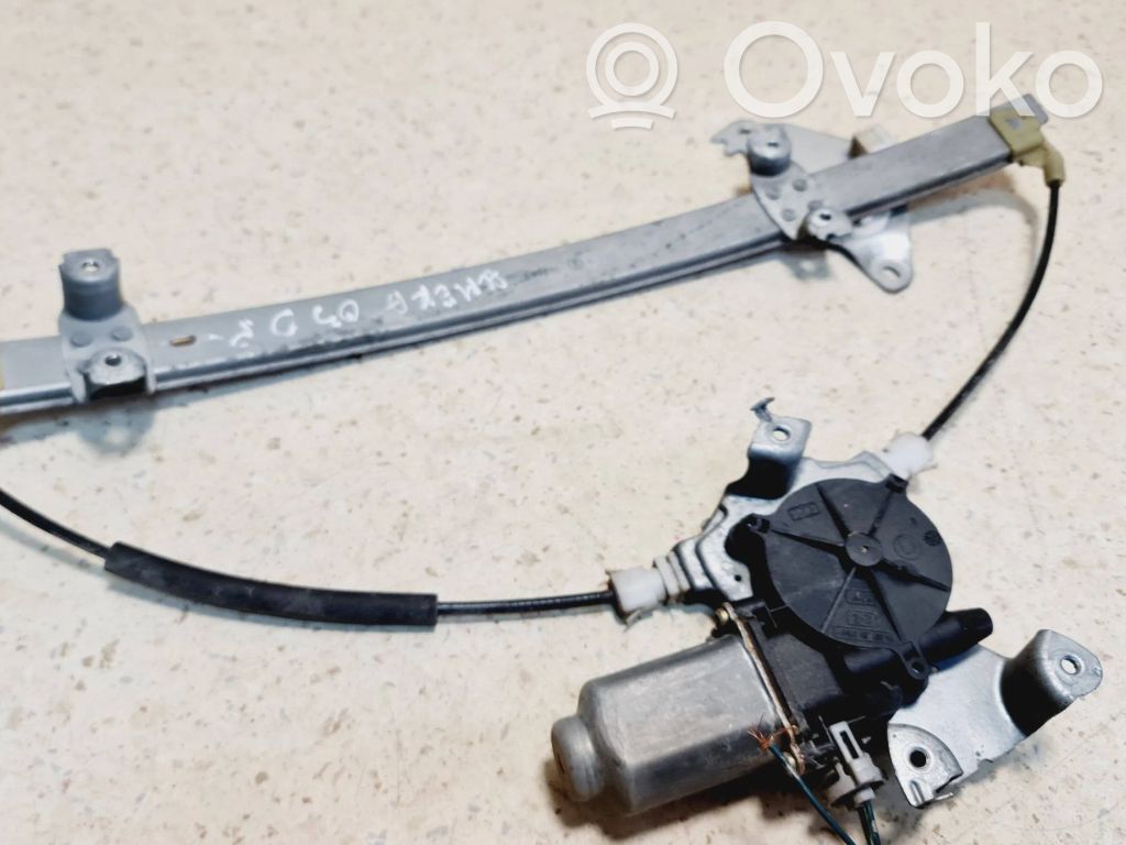 Nissan Almera N16 Priekšpusē elektriskā loga pacelšanas mehānisma komplekts 