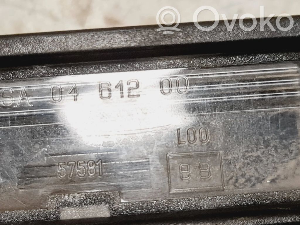 Opel Meriva A Numerio apšvietimas 