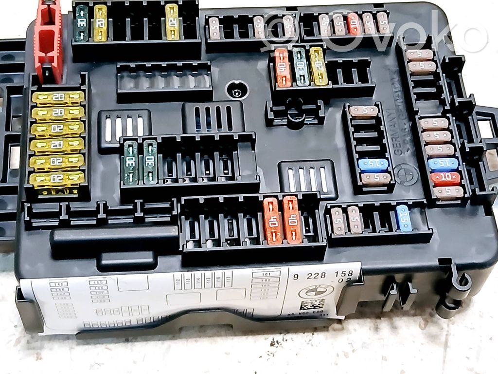BMW 3 F30 F35 F31 Fuse box set 