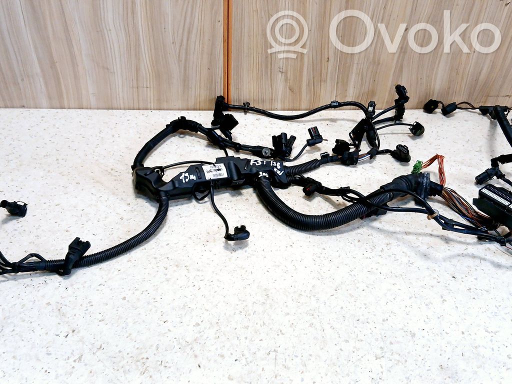 BMW 3 F30 F35 F31 Проводка двигателя 