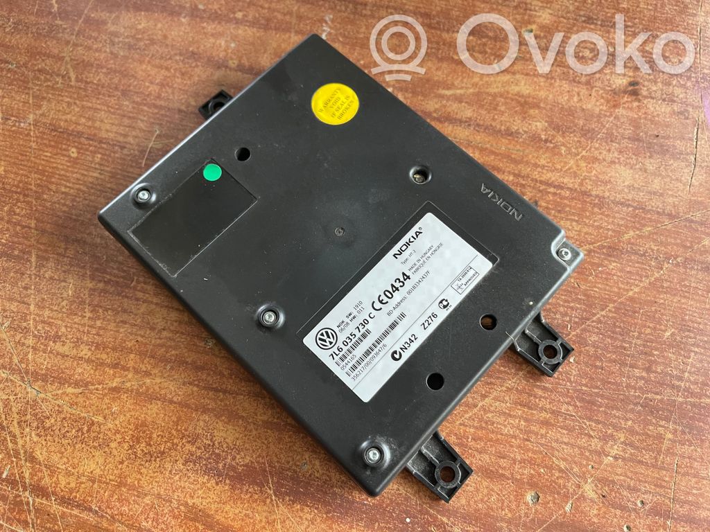 Volkswagen Touareg I Bluetooth control unit module 