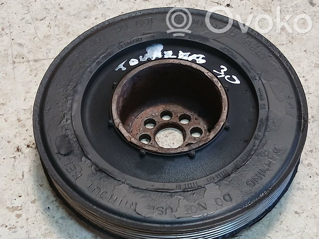 Volkswagen Touareg I Crankshaft pulley 