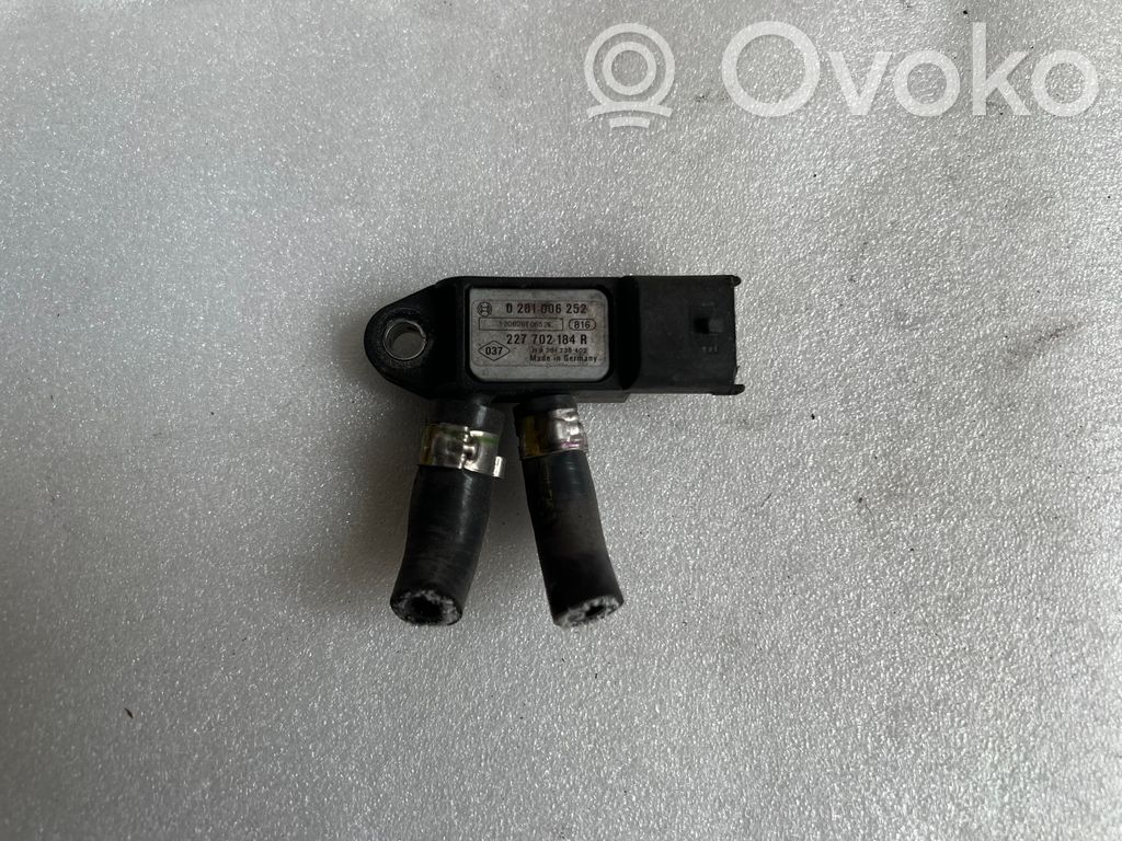Renault Captur Exhaust gas pressure sensor 