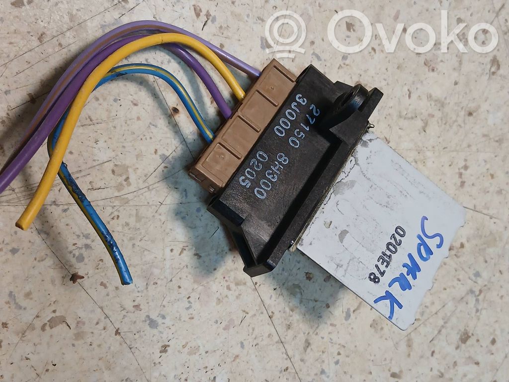 Chevrolet Spark Heater blower motor/fan resistor 