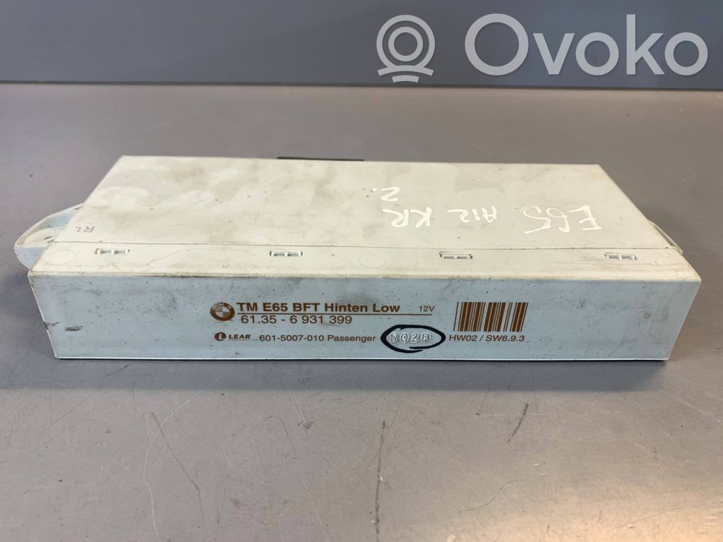 BMW 5 F10 F11 Unité de commande module de porte 
