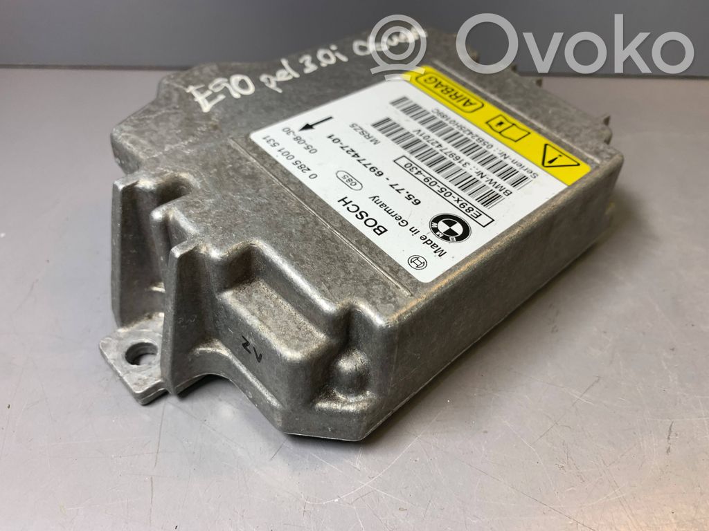 Unidad de control/módulo del Airbag   6977427,0285001531,31697742701V