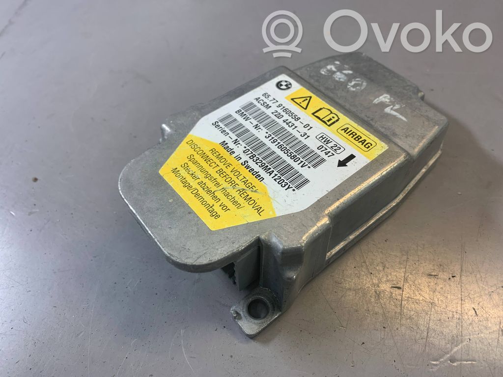 Turvatyynyn ohjainlaite/moduuli   9160558,65779160558