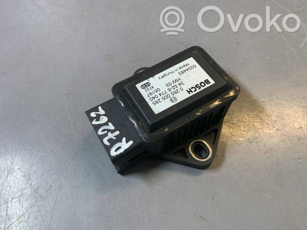 ESP acceleration yaw rate sensor   6774040,34526774040,0265005285,5004483