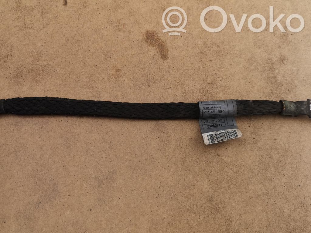 BMW 1 E81 E87 Negative earth cable (battery) 