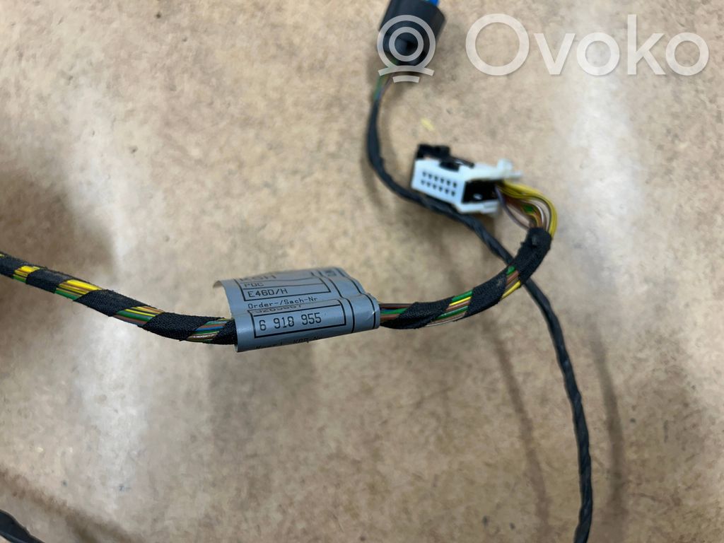 BMW 3 E46 Cableado del sensor de aparcamiento (PDC) 