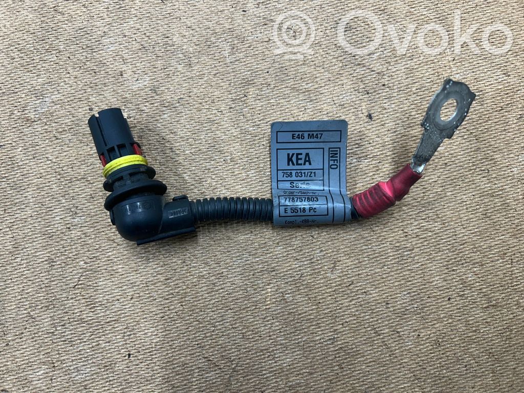 BMW 3 E46 Kvēlsveču vadi 