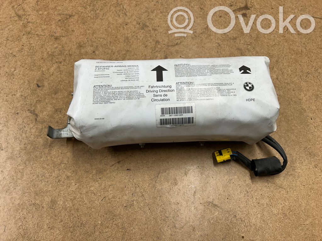 BMW 3 E46 Passenger airbag 