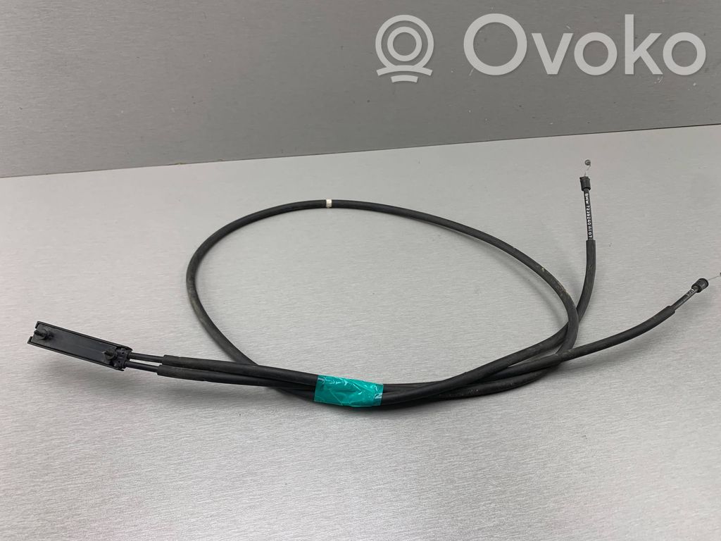 BMW 1 F20 F21 Engine bonnet/hood lock release cable 