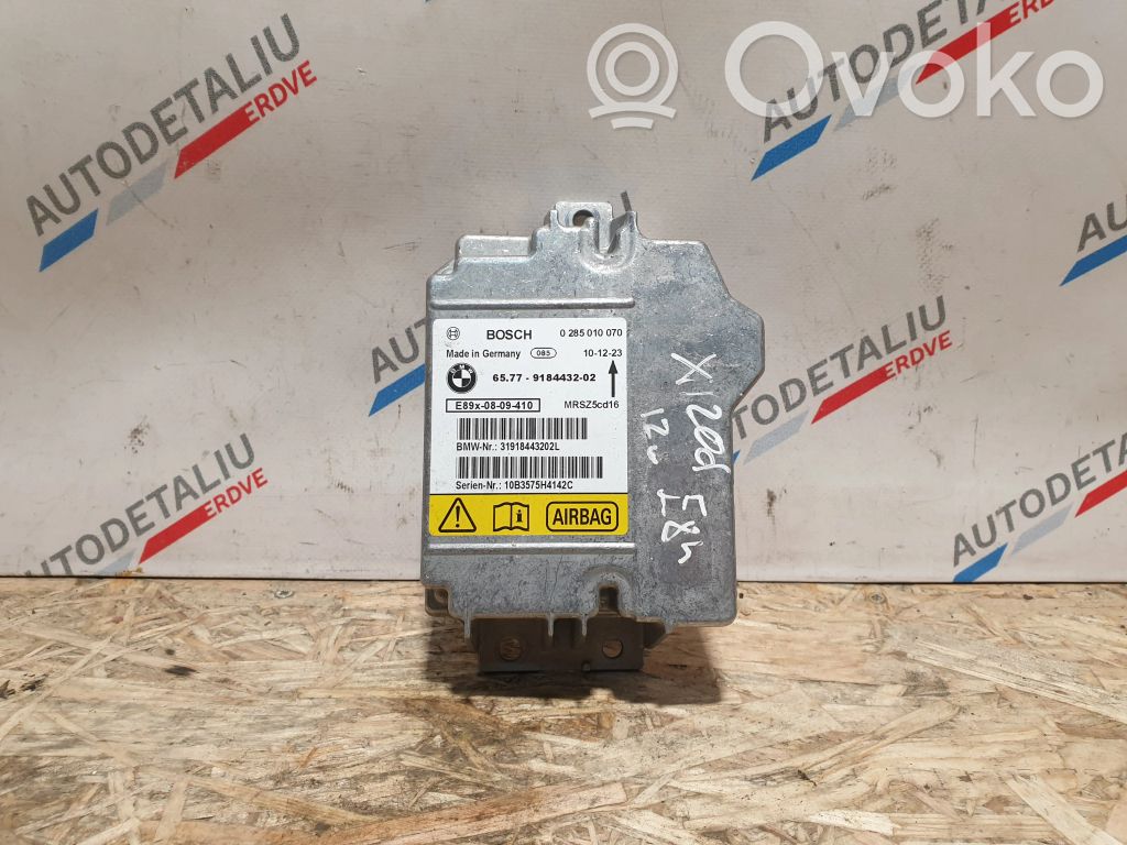 Airbag control unit/module   9184432,65779184432,0285010070