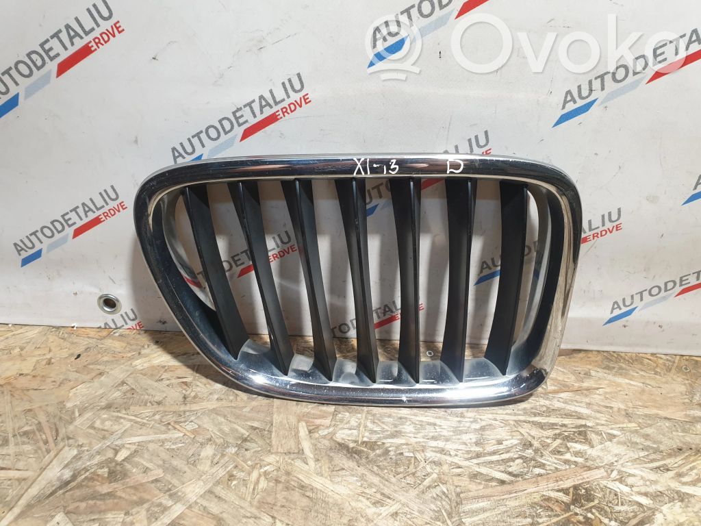 BMW X1 E84 Etupuskurin ylempi jäähdytinsäleikkö 