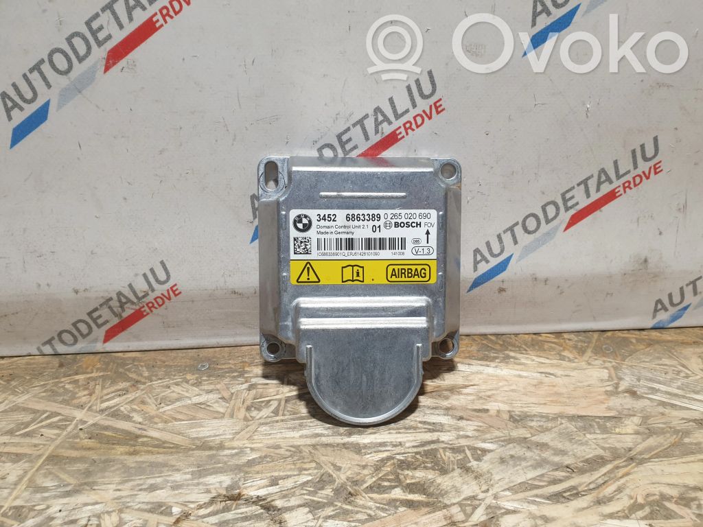 BMW 3 GT F34 Unidad de control/módulo del Airbag 